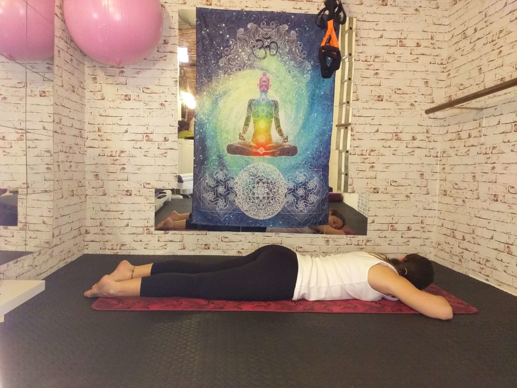 Posture du crocodile